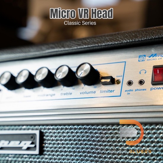 Ampeg Micro Vr Bass Amp Head And Svt210av Bass Speaker Cabinet Stack